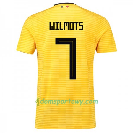 Koszulka Belgia Wilmots 7 Wyjazdowe Koszulki Piłkarskie Mistrzostwa Świata 2018